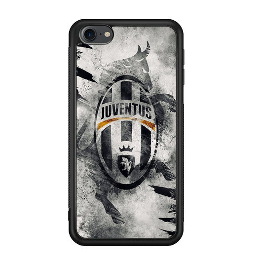 FB Juventus iPod Touch 6 Case-Phone Case-Rubber White (2D Case)-Altracase