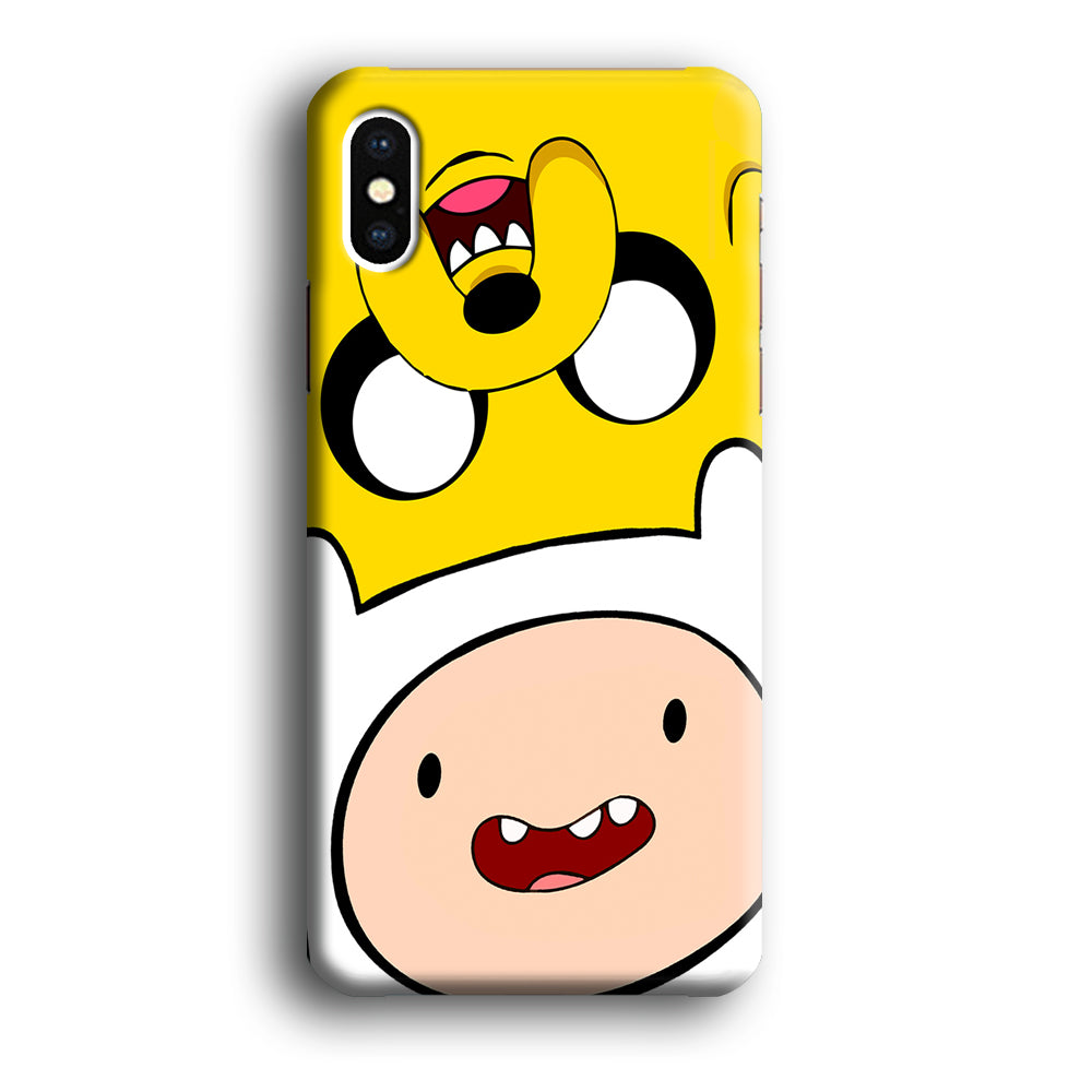 Finn and Jake Adventure Time iPhone Xs Case