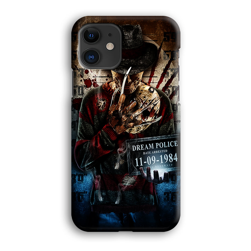 Freddy Krueger Art Poster iPhone 12 Mini Case