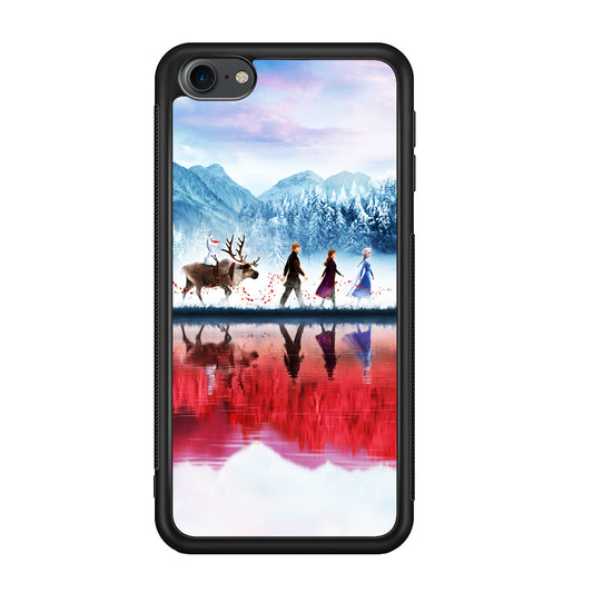 Frozen 2 Poster iPod Touch 6 Case-Phone Case-Rubber White (2D Case)-Altracase