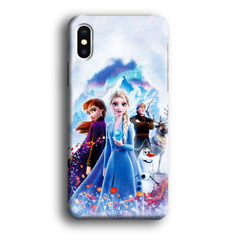 Frozen All Characters iPhone Xs Max Case