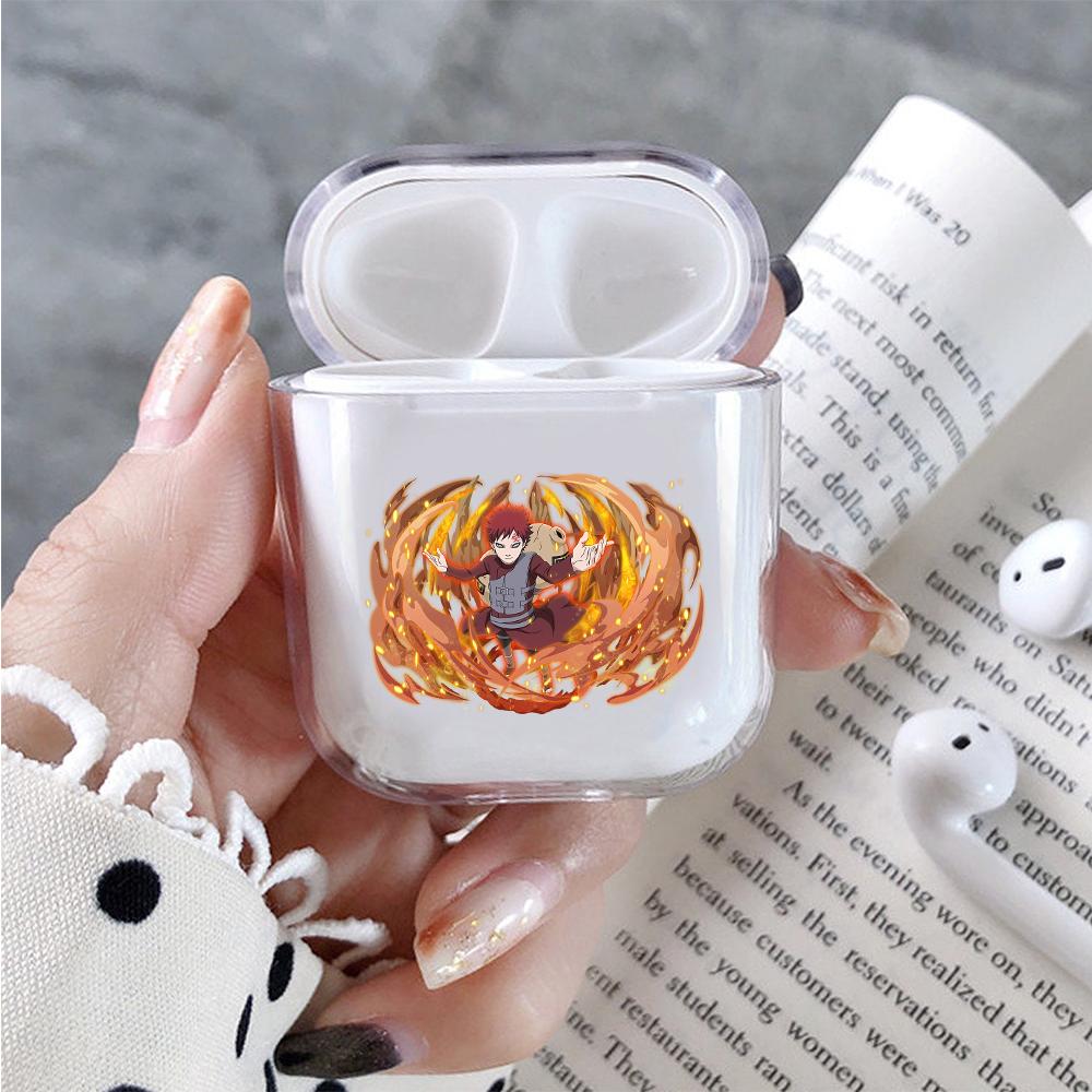 Gaara Guardian of the Sand Hard Plastic Protective Clear Case Cover For Apple Airpods