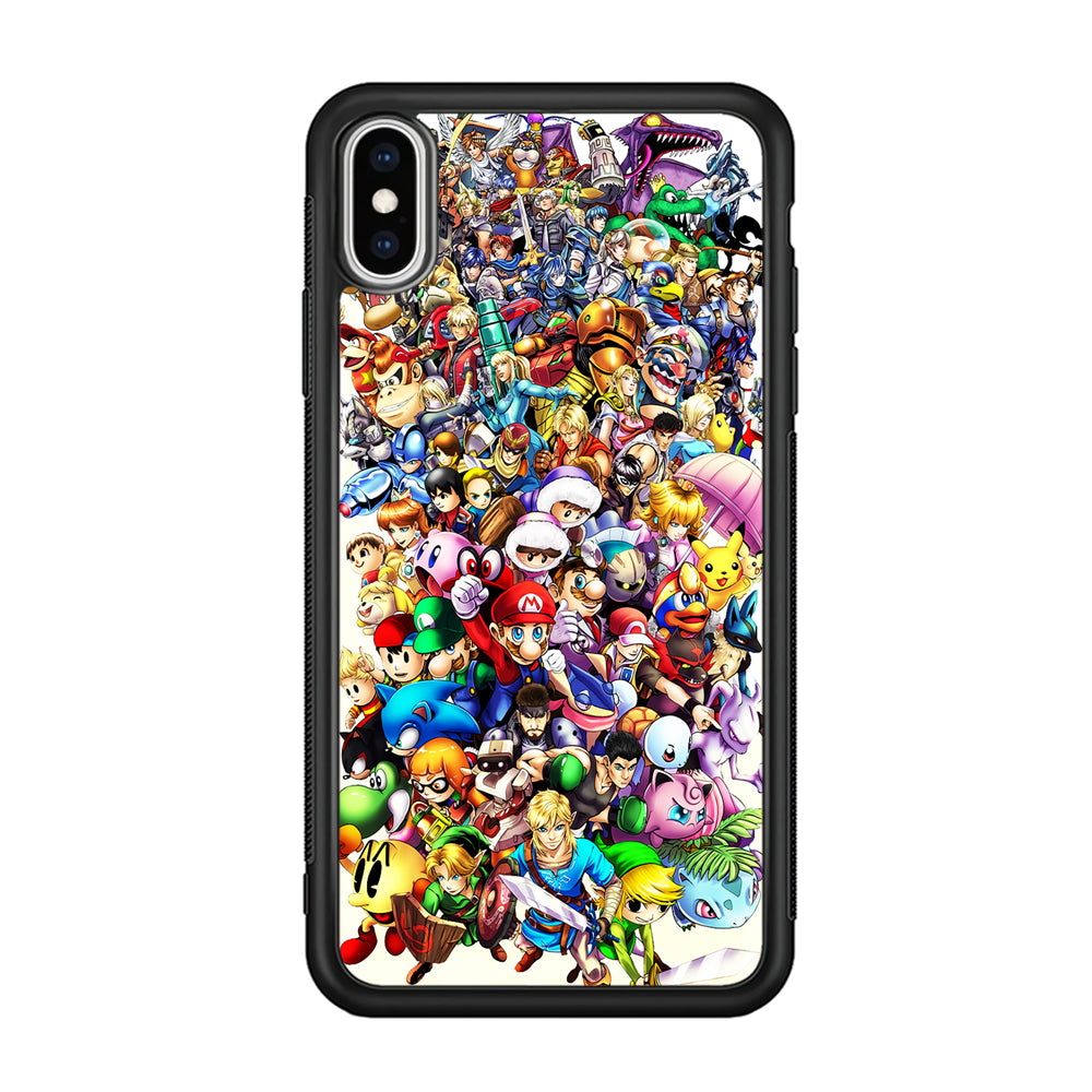 Game Characters 90s iPhone Xs Case