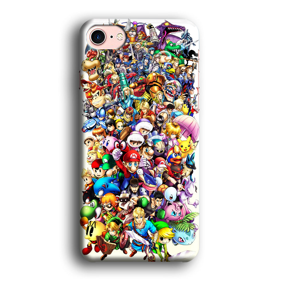 Game Characters 90s iPhone SE 3 2022 Case