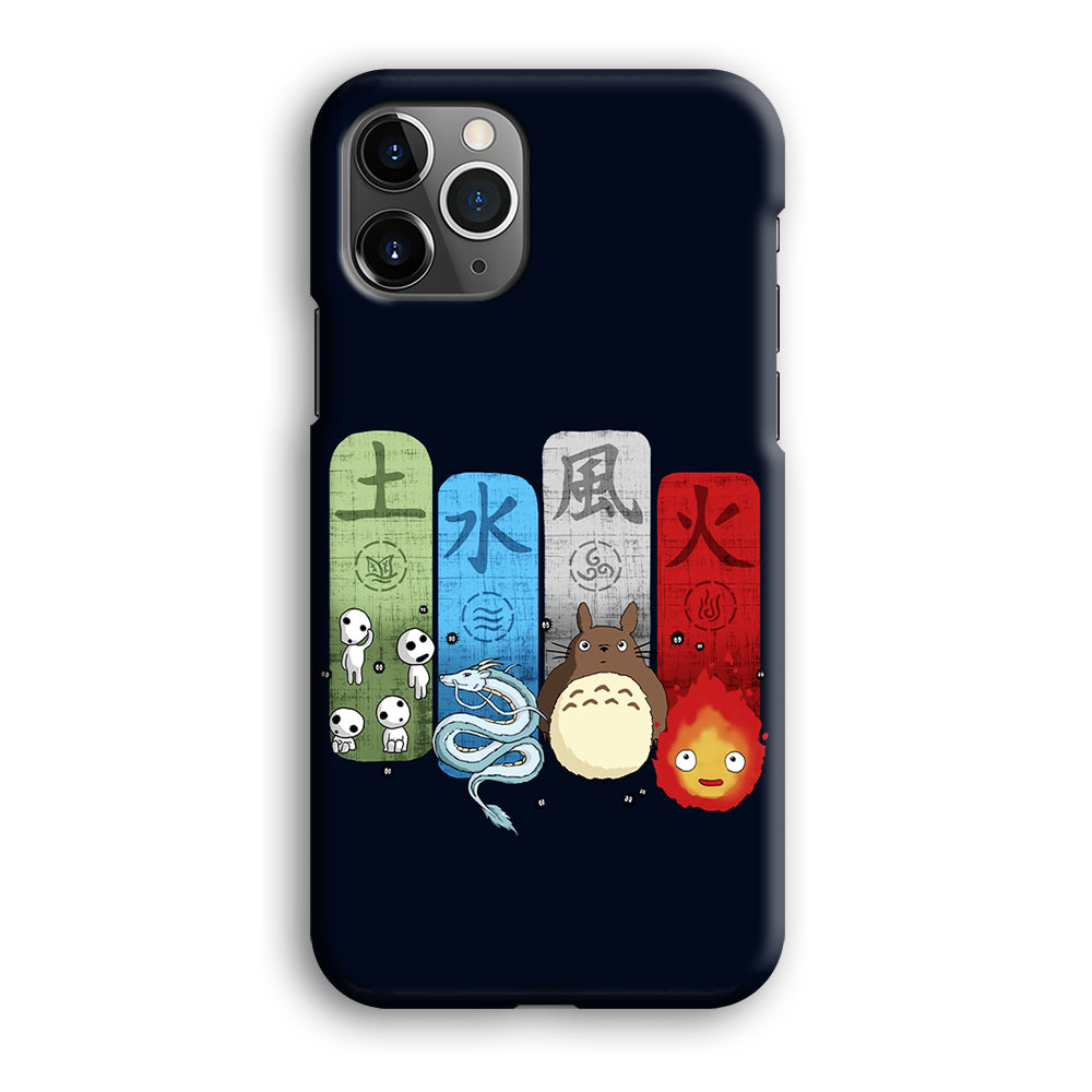 Ghibli Elemental Charms Blu iPhone 12 Pro Max Case