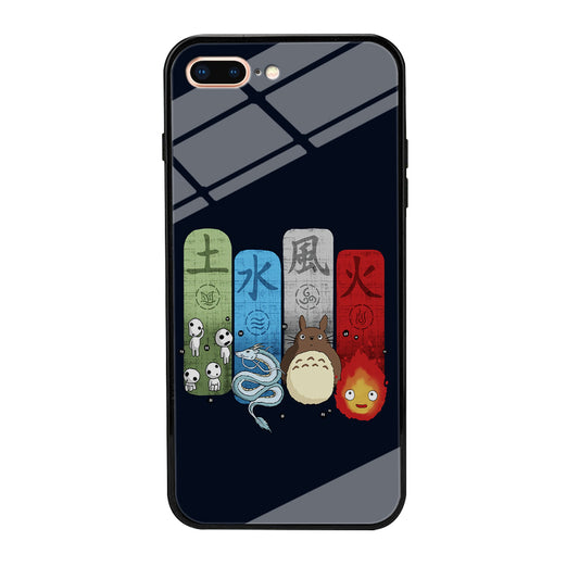 Ghibli Elemental Charms Blue iPhone 8 Plus Case