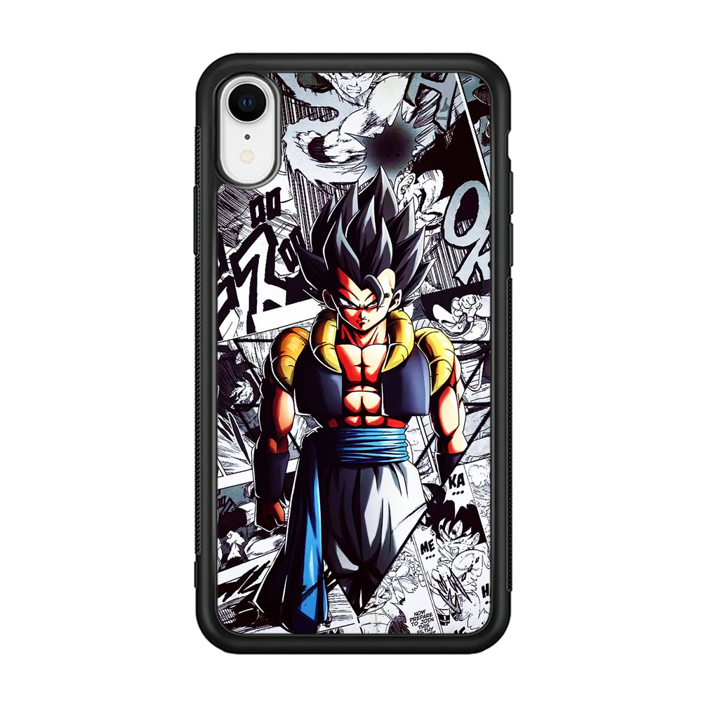 Gogeta Comic Collage iPhone XR Case