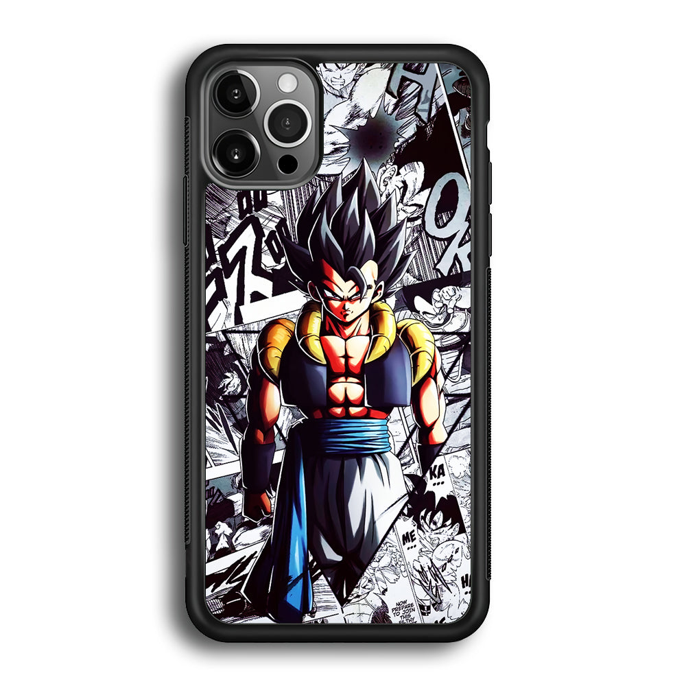 Gogeta Comic Collage iPhone 12 Pro Case