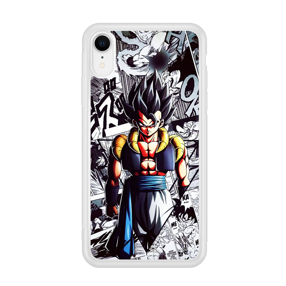 Gogeta Comic Collage iPhone XR Case