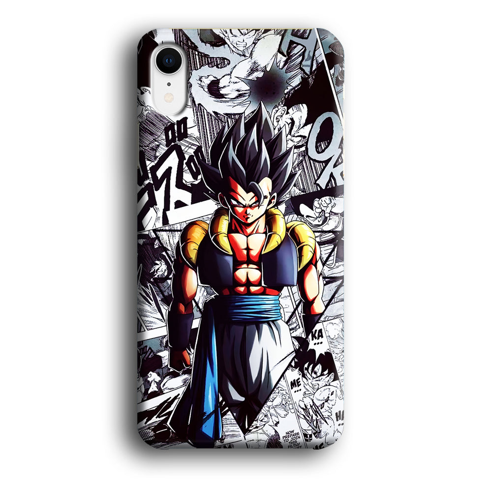 Gogeta Comic Collage iPhone XR Case