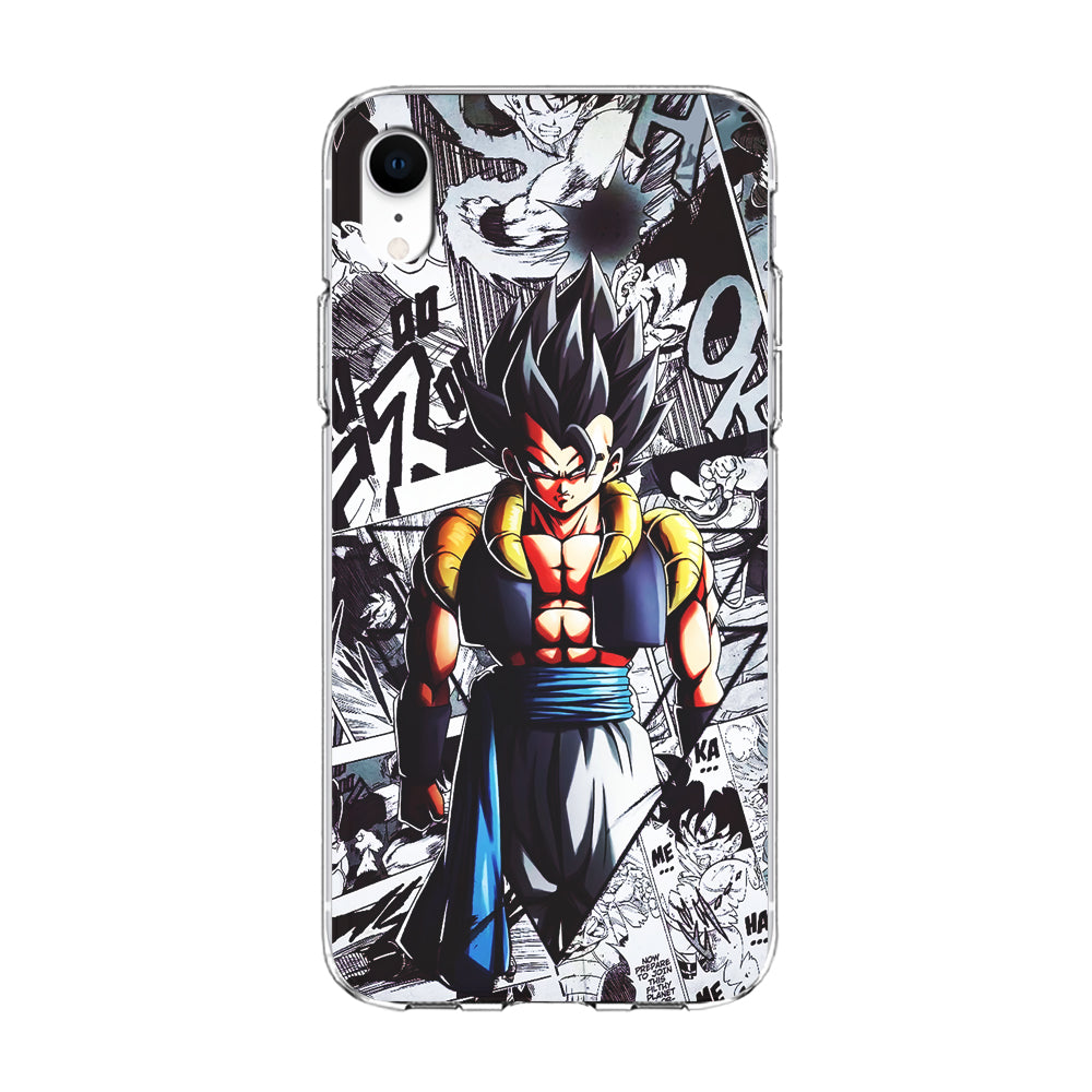 Gogeta Comic Collage iPhone XR Case