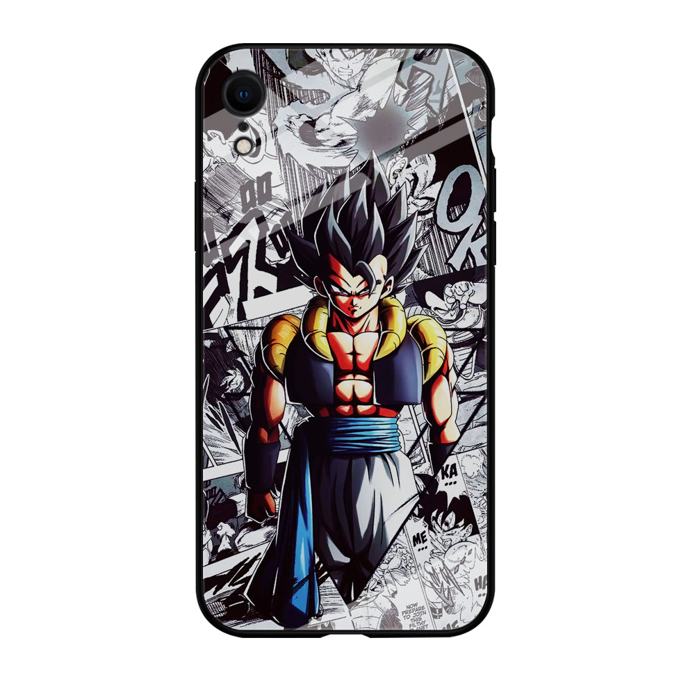 Gogeta Comic Collage iPhone XR Case