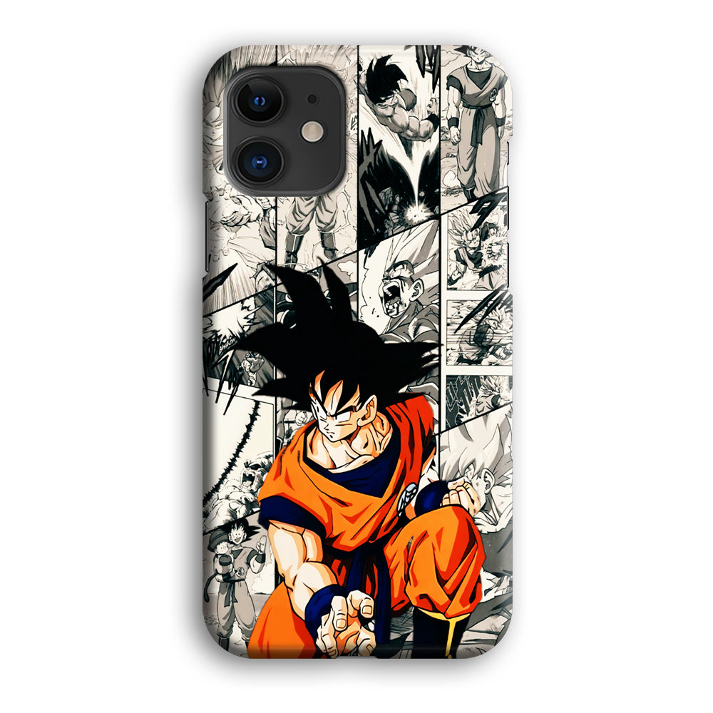 Goku Comic Collage iPhone 12 Case