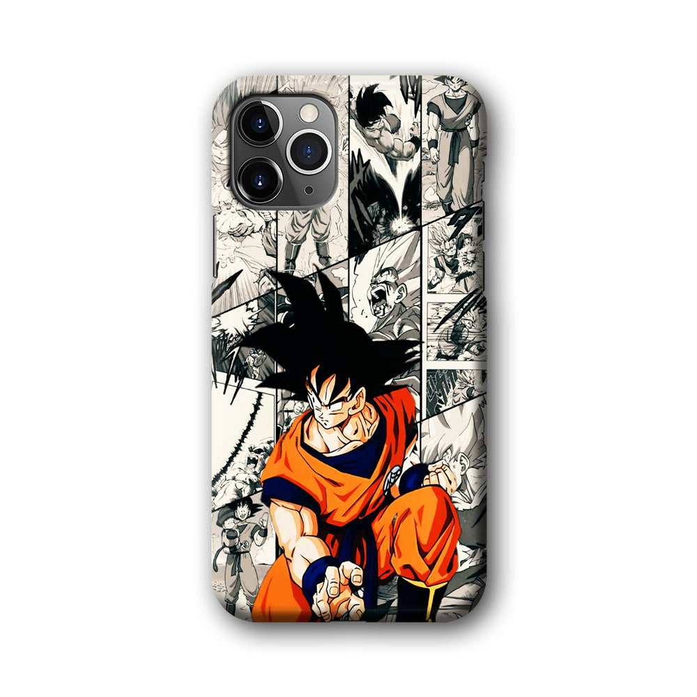 Goku Comic Collage iPhone 11 Pro Max Case