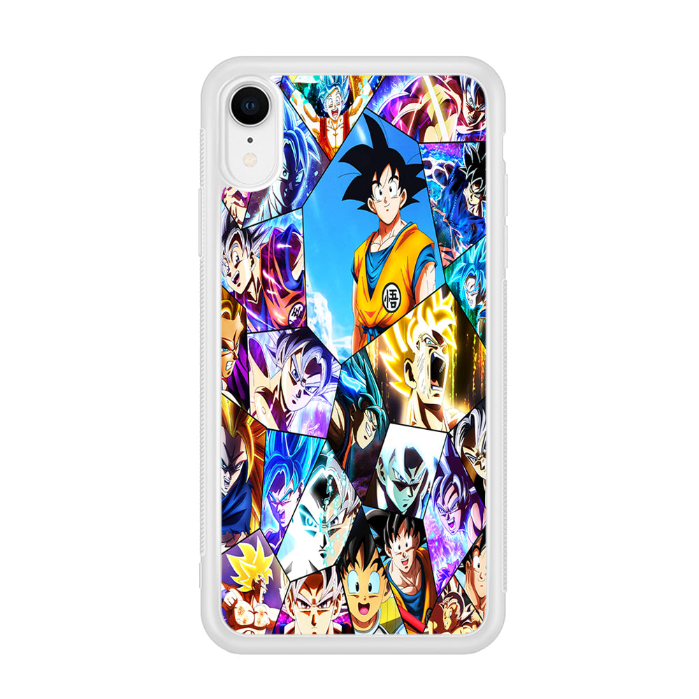 Goku Evolution Collage iphone XR Case