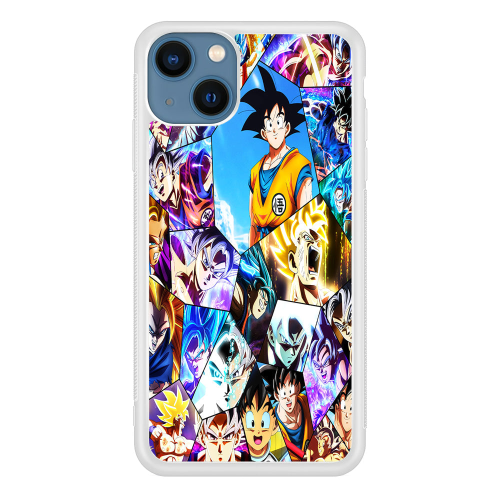 Goku Evolution Collage iPhone 13 Case