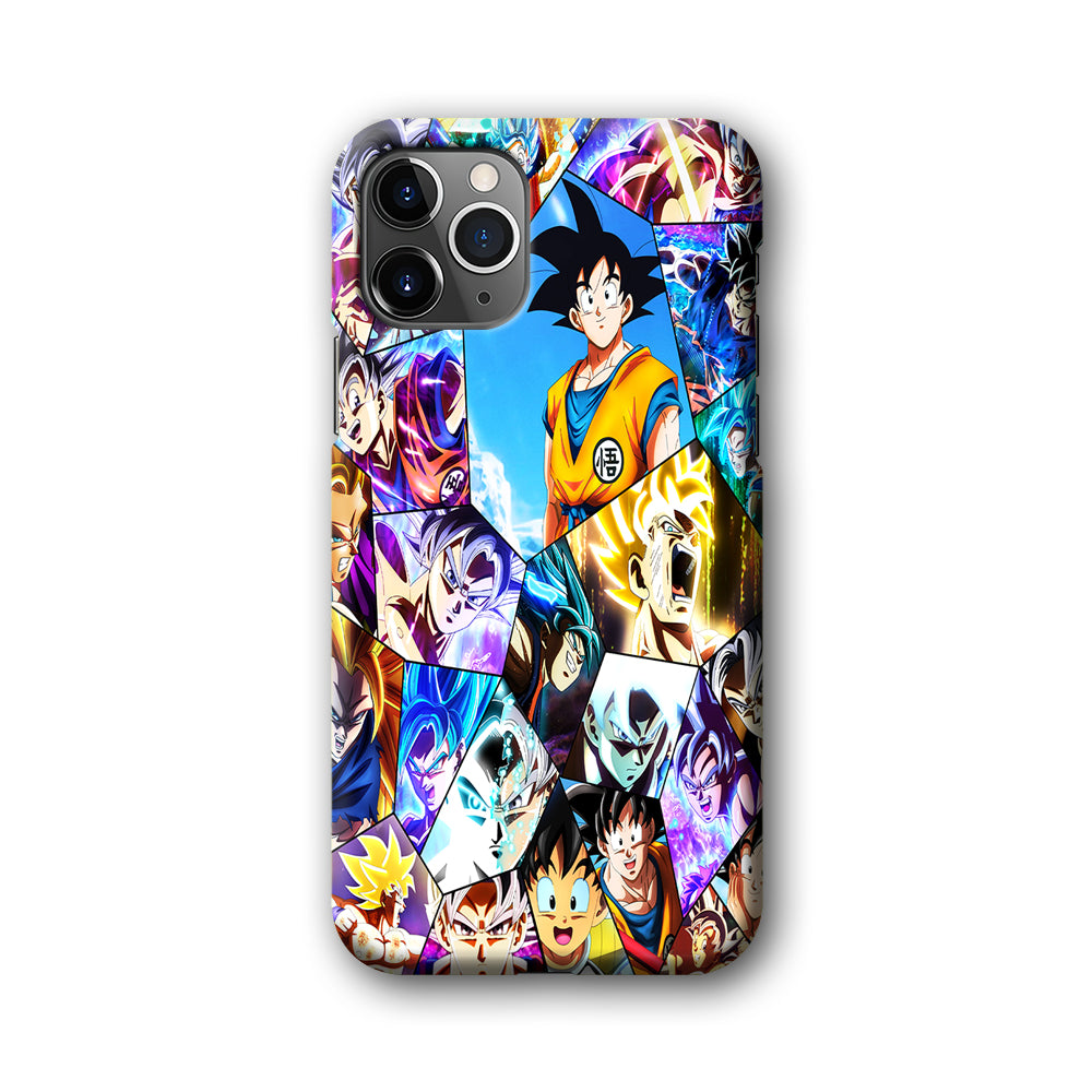 Goku Evolution Collage iPhone 11 Pro Max Case