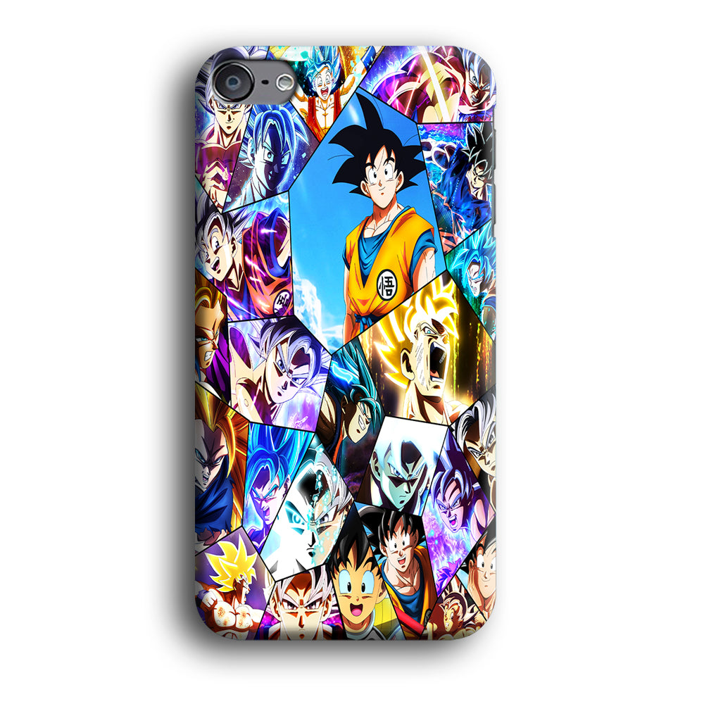 Goku Evolution Collage iPod Touch 6 Case