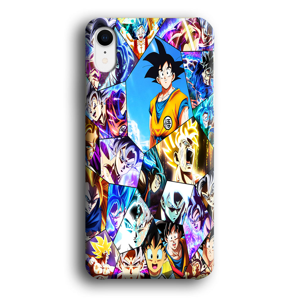 Goku Evolution Collage iphone XR Case