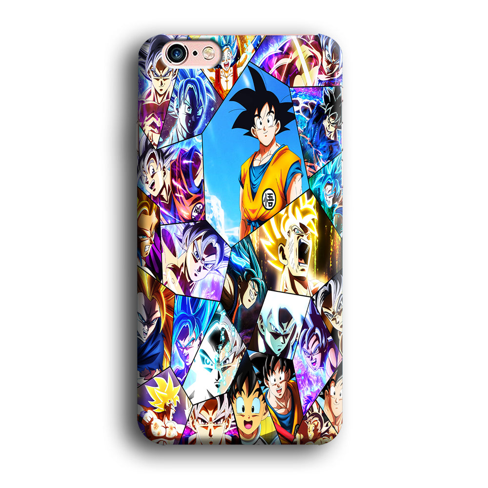 Goku Evolution Collage iPhone 6 Plus | 6s Plus Case
