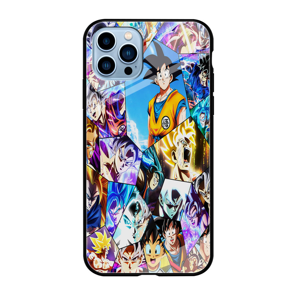 Goku Evolution Collage iPhone 12 Pro Max Case