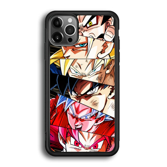 Goku's Eyes Collection Dragon Ball iPhone 12 Pro Case