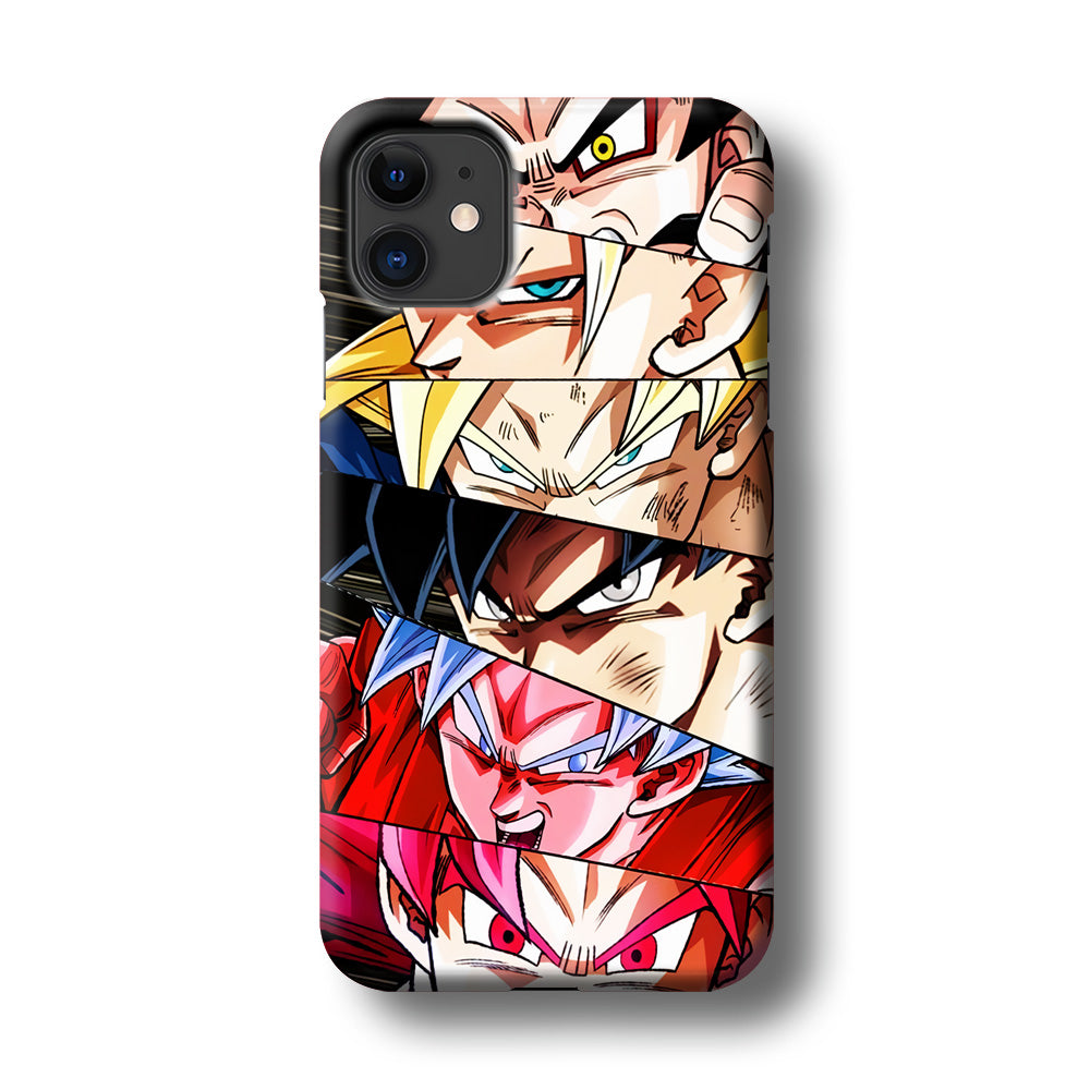 Goku's Eyes Collection Dragon Ball iPhone 11 Case