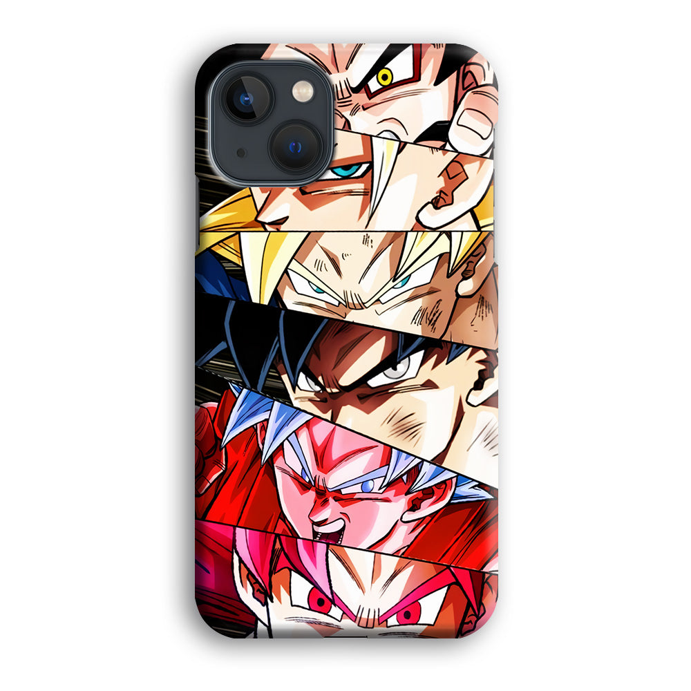 Goku's Eyes Collection Dragon Ball iPhone 13 Mini Case-Phone Case-3D Case-Altracase