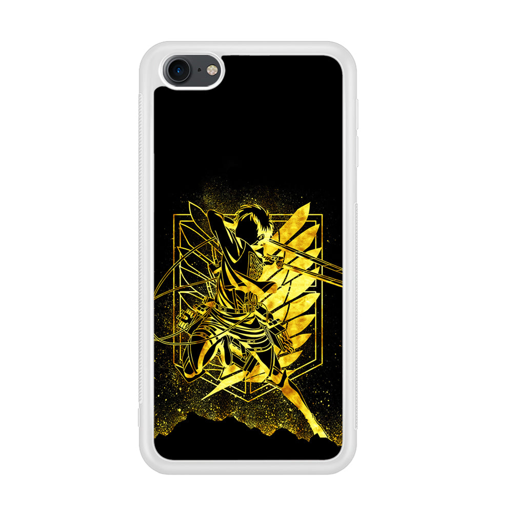 Golden Eren Attack On Titan iPod Touch 6 Case