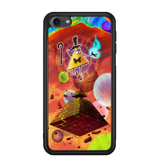 Gravity Falls Bill Cipher Arr iPod Touch 6 Case-Phone Case-Rubber White (2D Case)-Altracase