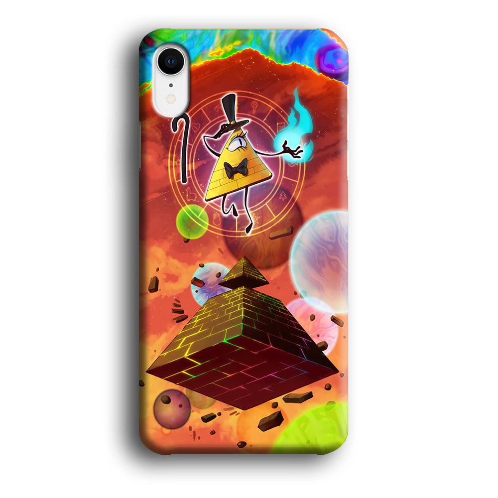 Gravity Falls Bill Cipher Art iPhone XR Case