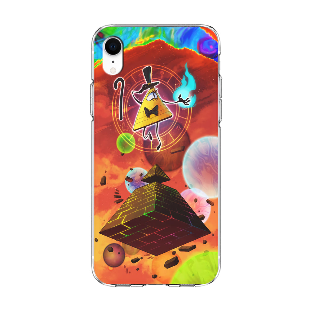 Gravity Falls Bill Cipher Art iPhone XR Case