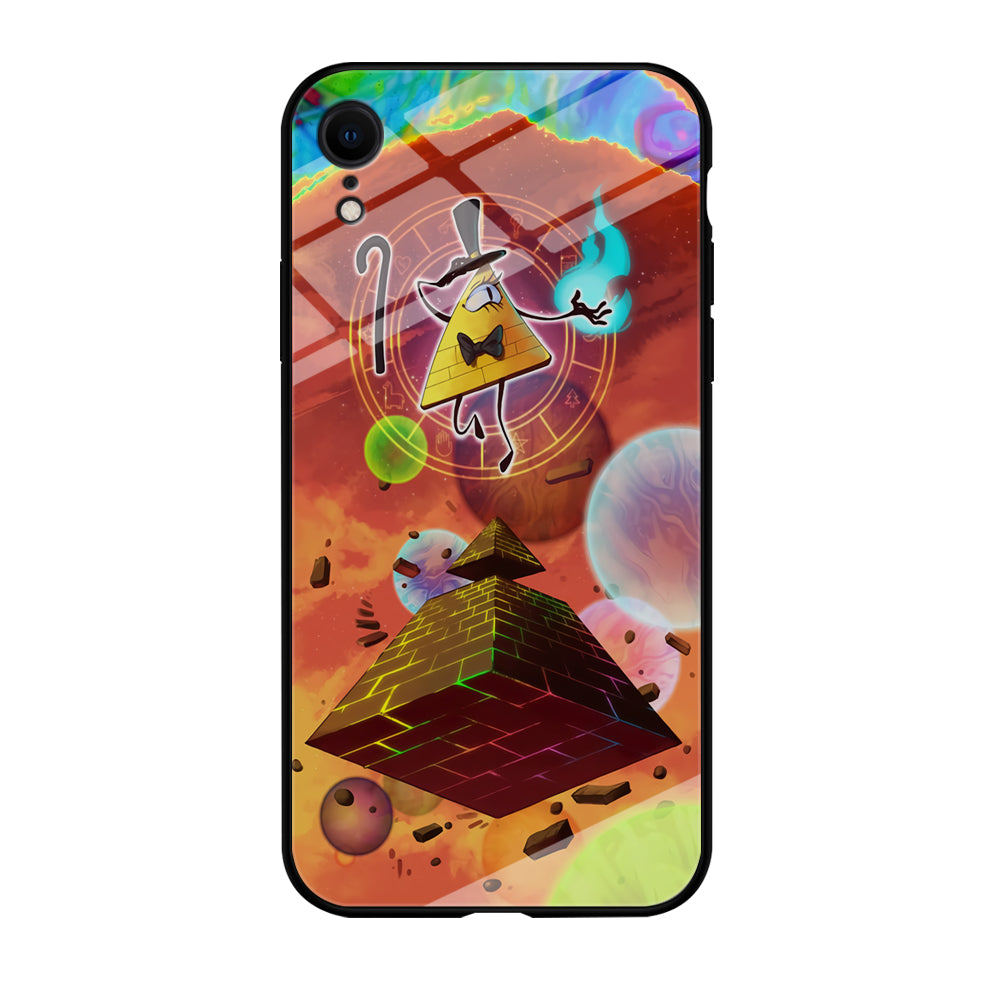 Gravity Falls Bill Cipher Art iPhone XR Case