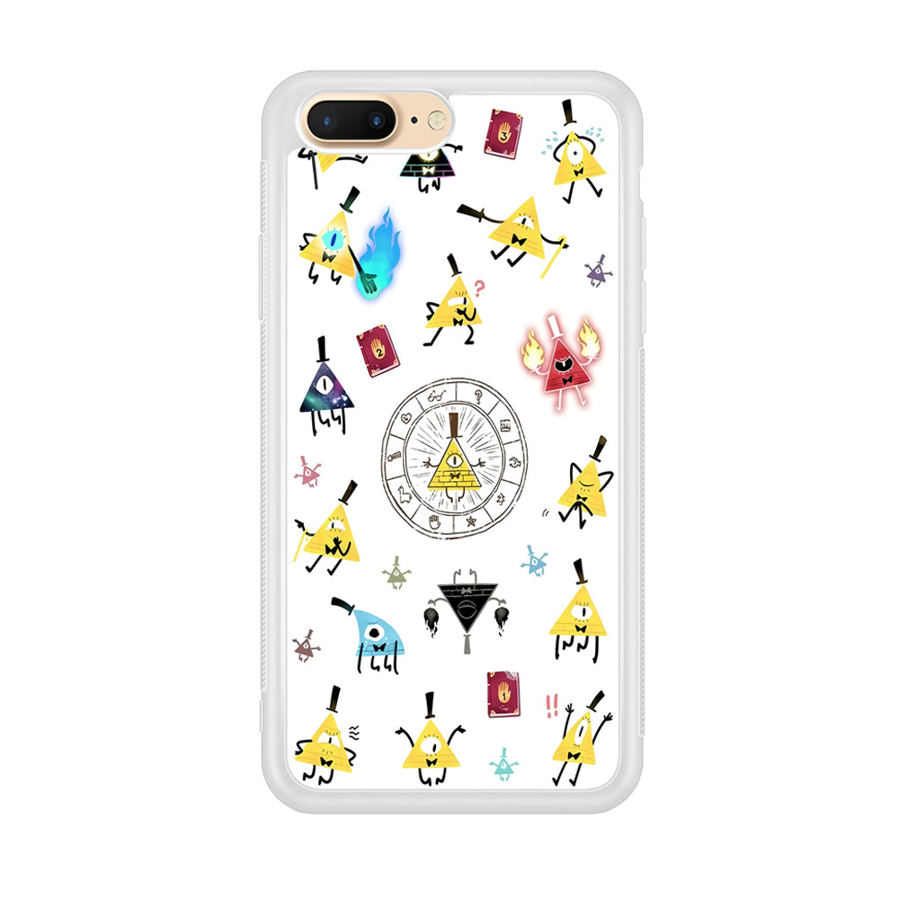 Gravity Falls Bill Cipher Doodle iPhone 8 Plus Case