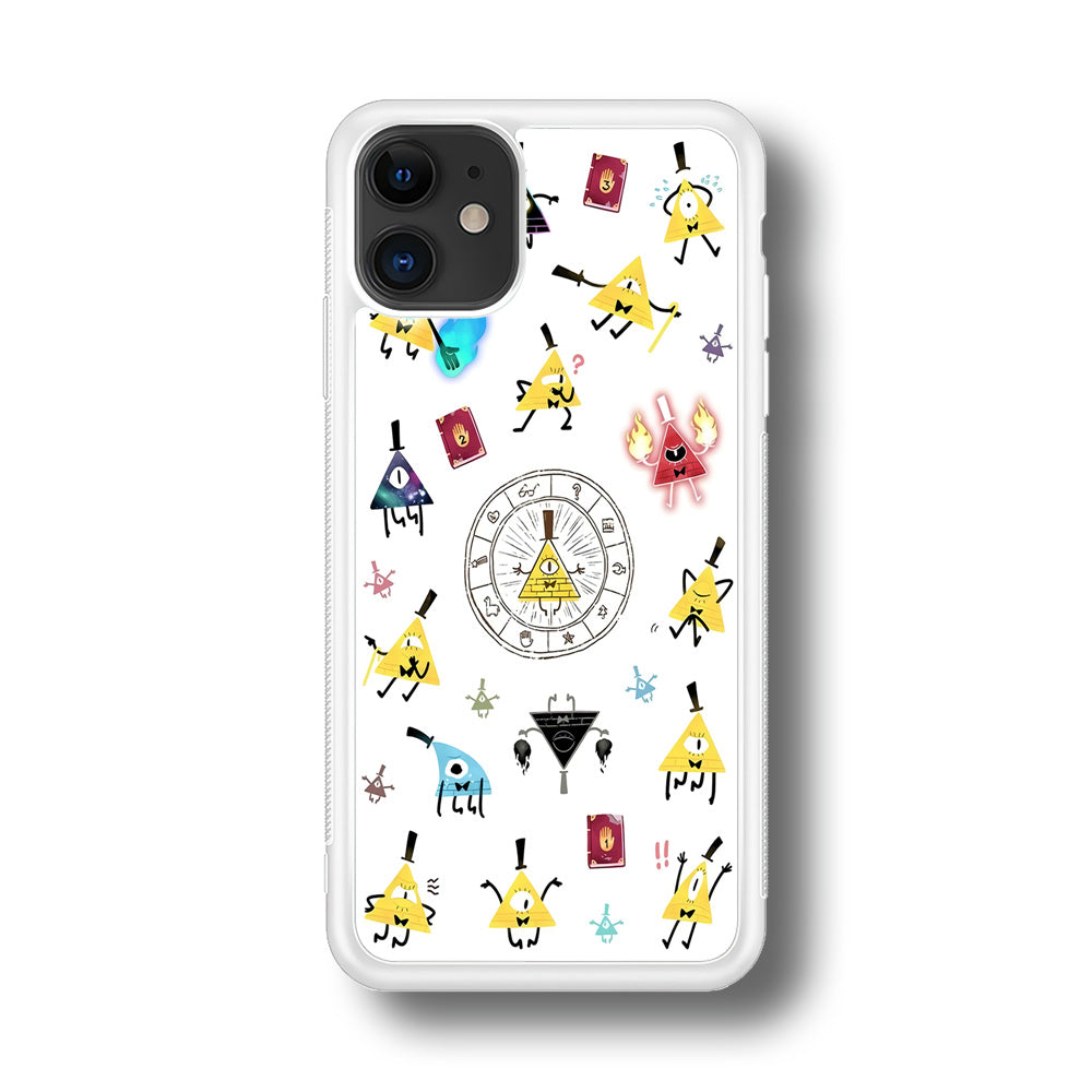 Gravity Falls Bill Cipher Doodle iPhone 11 Case