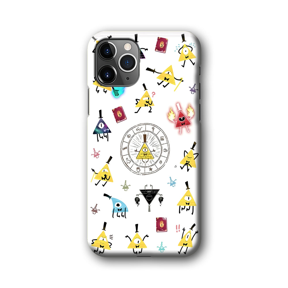 Gravity Falls Bill Cipher Doodle iPhone 11 Pro Max Case