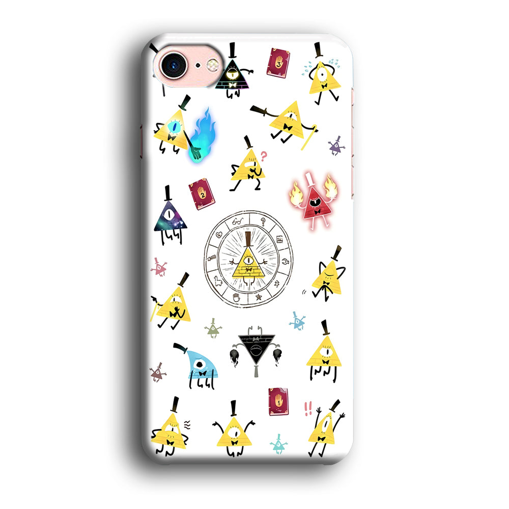 Gravity Falls Bill Cipher Doodle iPhone 7 Case