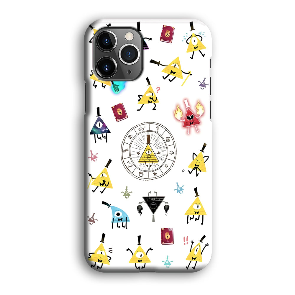 Gravity Falls Bill Cipher Doodle iPhone 12 Pro Case