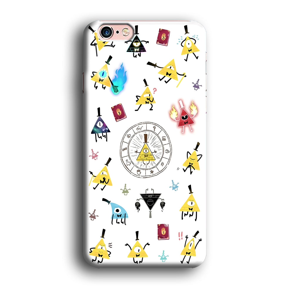 Gravity Falls Bill Cipher Doodle iPhone 6 Plus | 6s Plus Case