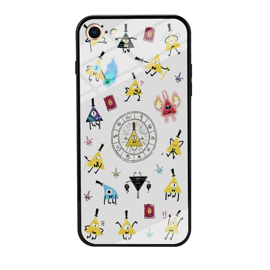 Gravity Falls Bill Cipher Doodle iPhone 7 Case