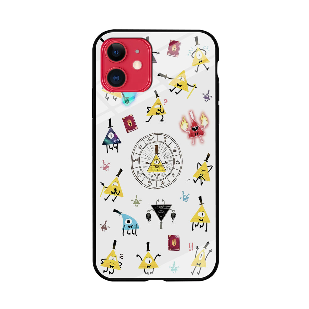 Gravity Falls Bill Cipher Doodle iPhone 11 Case