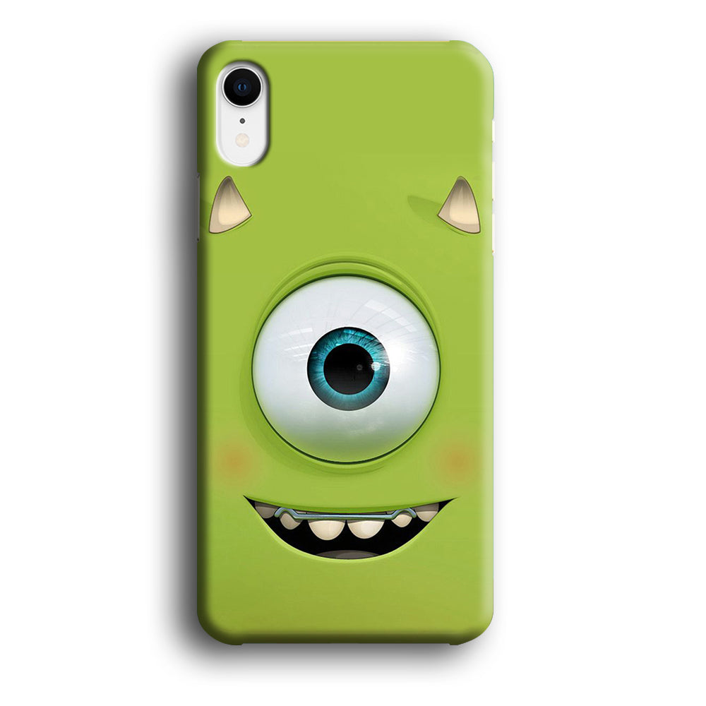 Green Face Monster iPhone XR Case