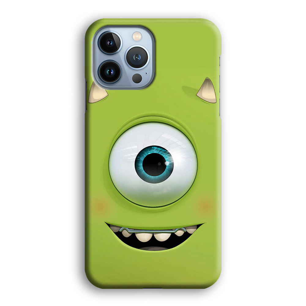 Green Face Monster iPhone 13 Pro Case