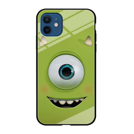 Green Face Monster iPhone 12 Case