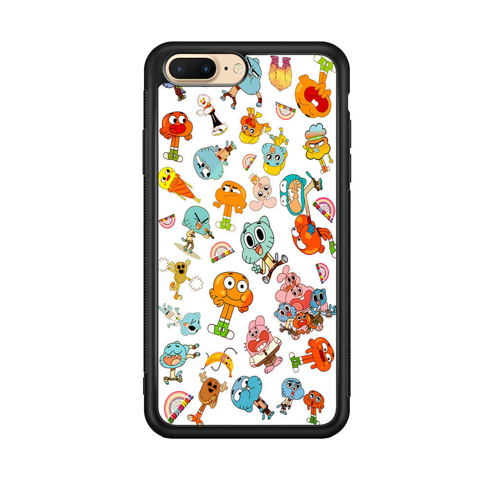 Gumball Doodle iPhone 8 Plus Case