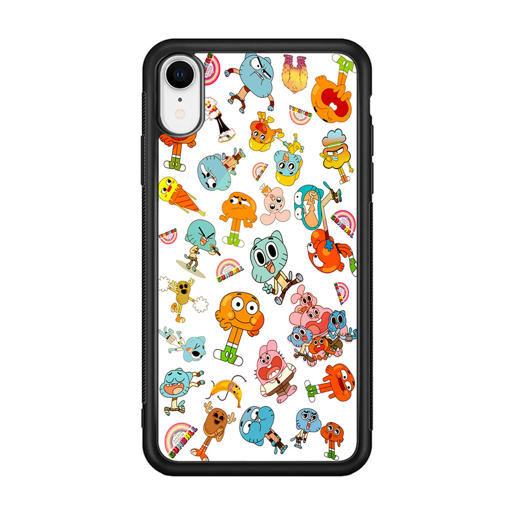 Gumball Doodle iPhone XR Case