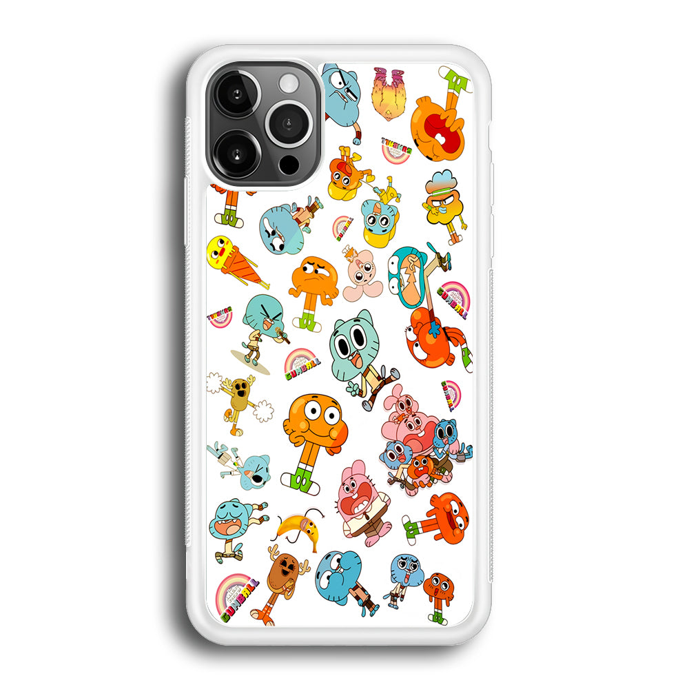 Gumball Doodle iPhone 12 Pro Max Case