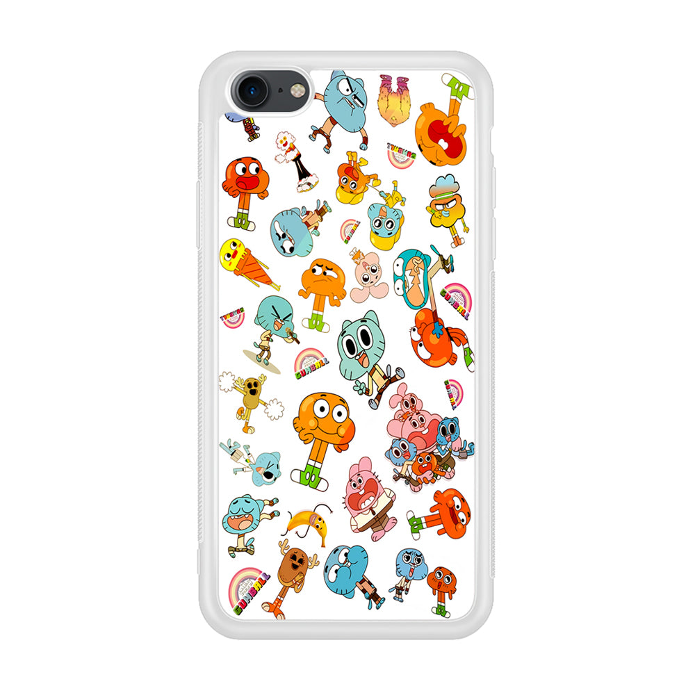 Gumball Doodle iPhone 8 Case