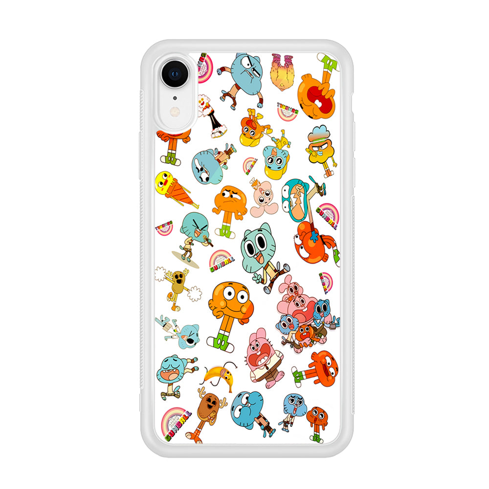 Gumball Doodle iPhone XR Case