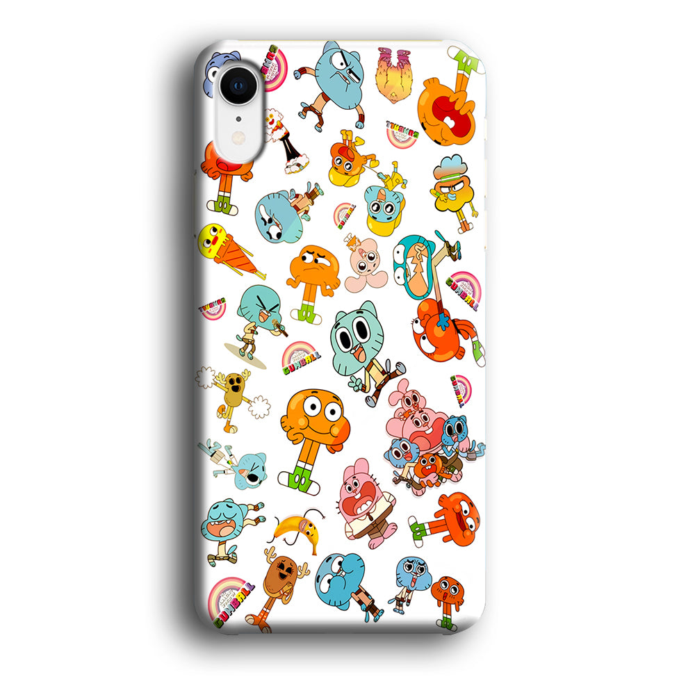 Gumball Doodle iPhone XR Case